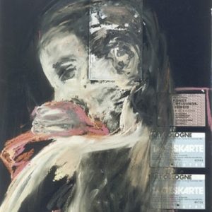 Pastell B044-87-Frau-mit-Handtuch-Art-Cologne-Pastell