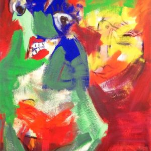 Acrylic paint Sagenumwobener Hexensee / Legendary witch lake