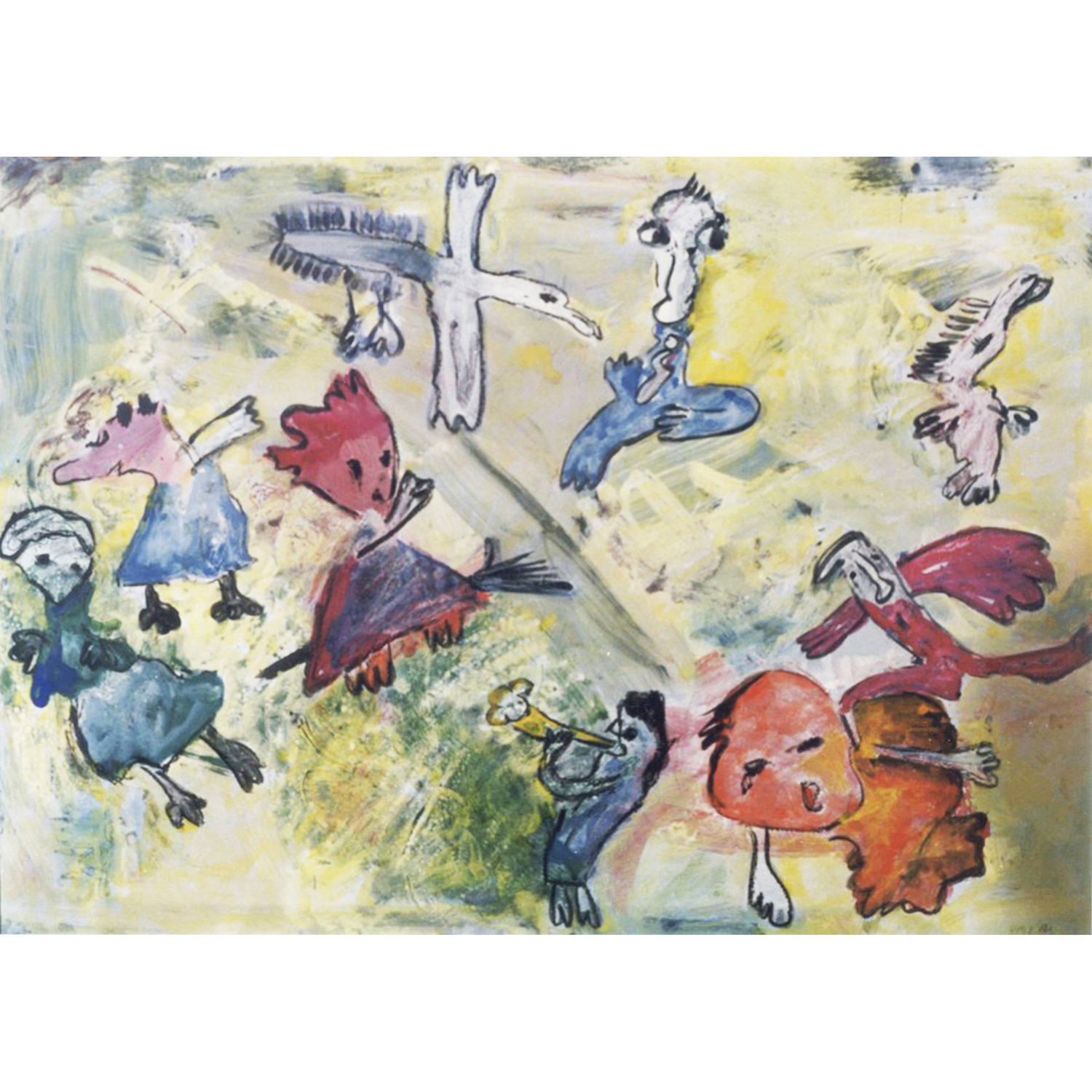 Fliegende Menschen III H060 Annette Kunow