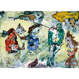 Fliegende Menschen II H061 Annette Kunow