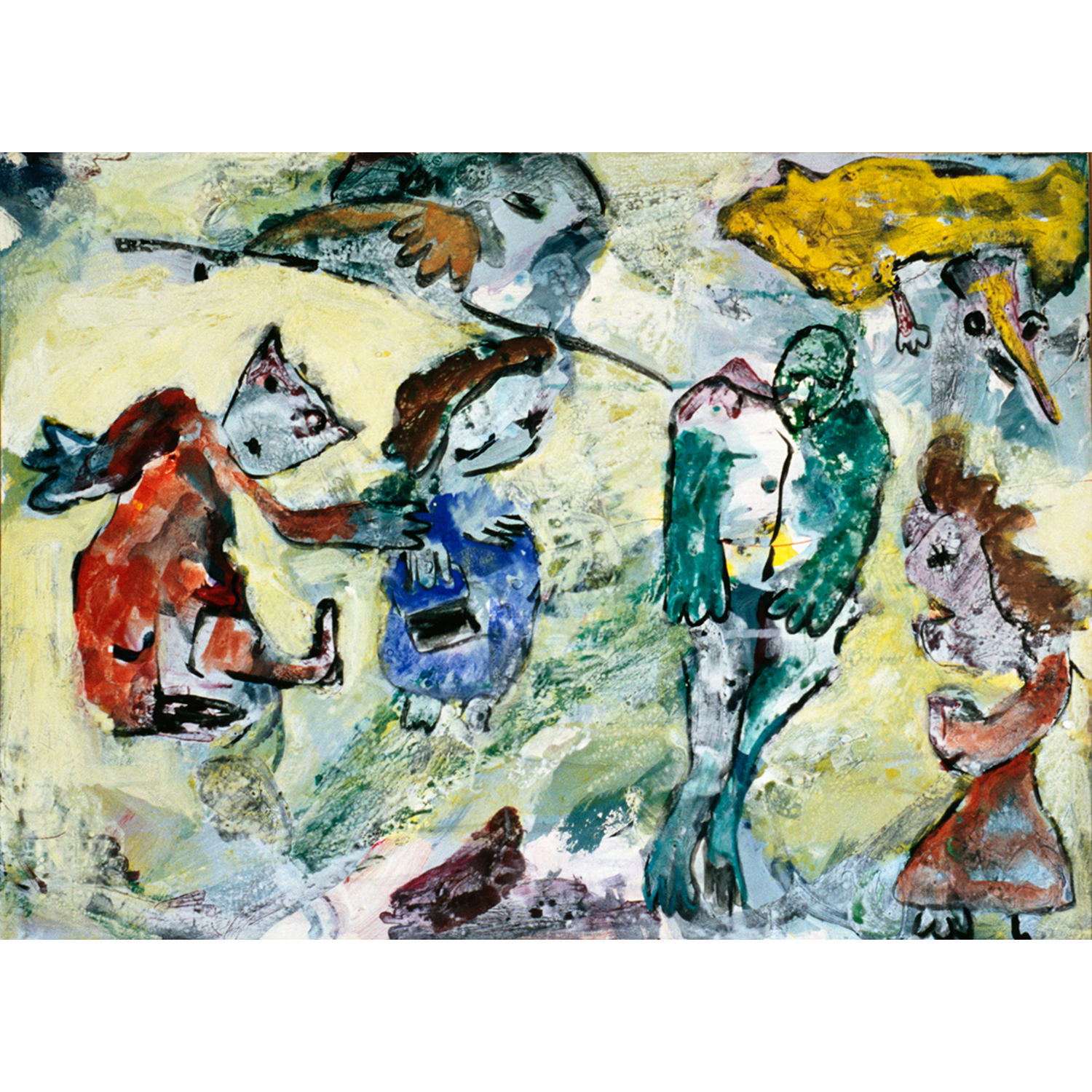 Fliegende Menschen II H061 Annette Kunow