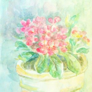 Watercolor C102-86-Azalee-auf-Balkon-72dpi-1500