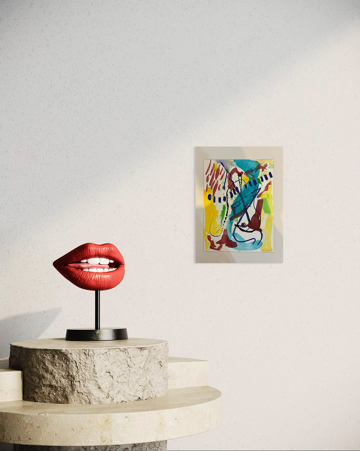 Seelenwelten I - Mixed Media H537 – Bild 5