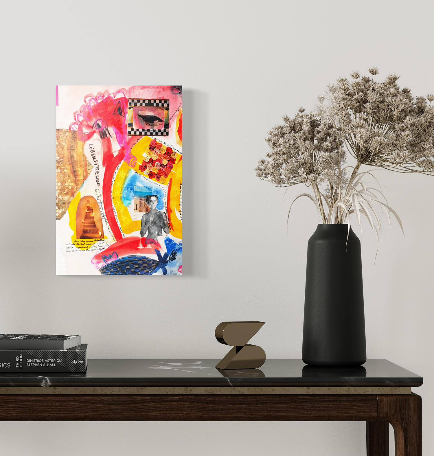 Lebensfreude I Tagebuchblatt - Collage I068a – Bild 6