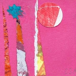 Mixed Media Blumenbeet H555