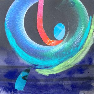 Mixed Media Poetische Miniatur 125 Kulio H801