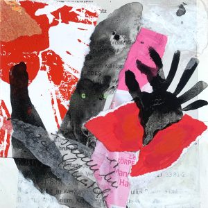 Mixed Media Poetische Miniatur 127 H803