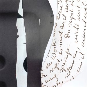 Mixed Media Poetische Miniatur 207 Blablamu H886