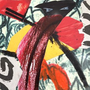 Mixed Media Poetische Miniatur 209 Cado H888