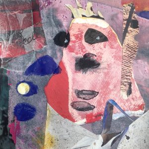 Mixed Media Poetische Miniatur 228 Piepap H907