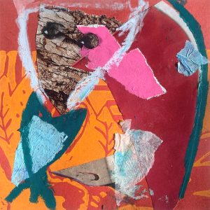 Mixed media Poetische Miniatur 183 Flips H859