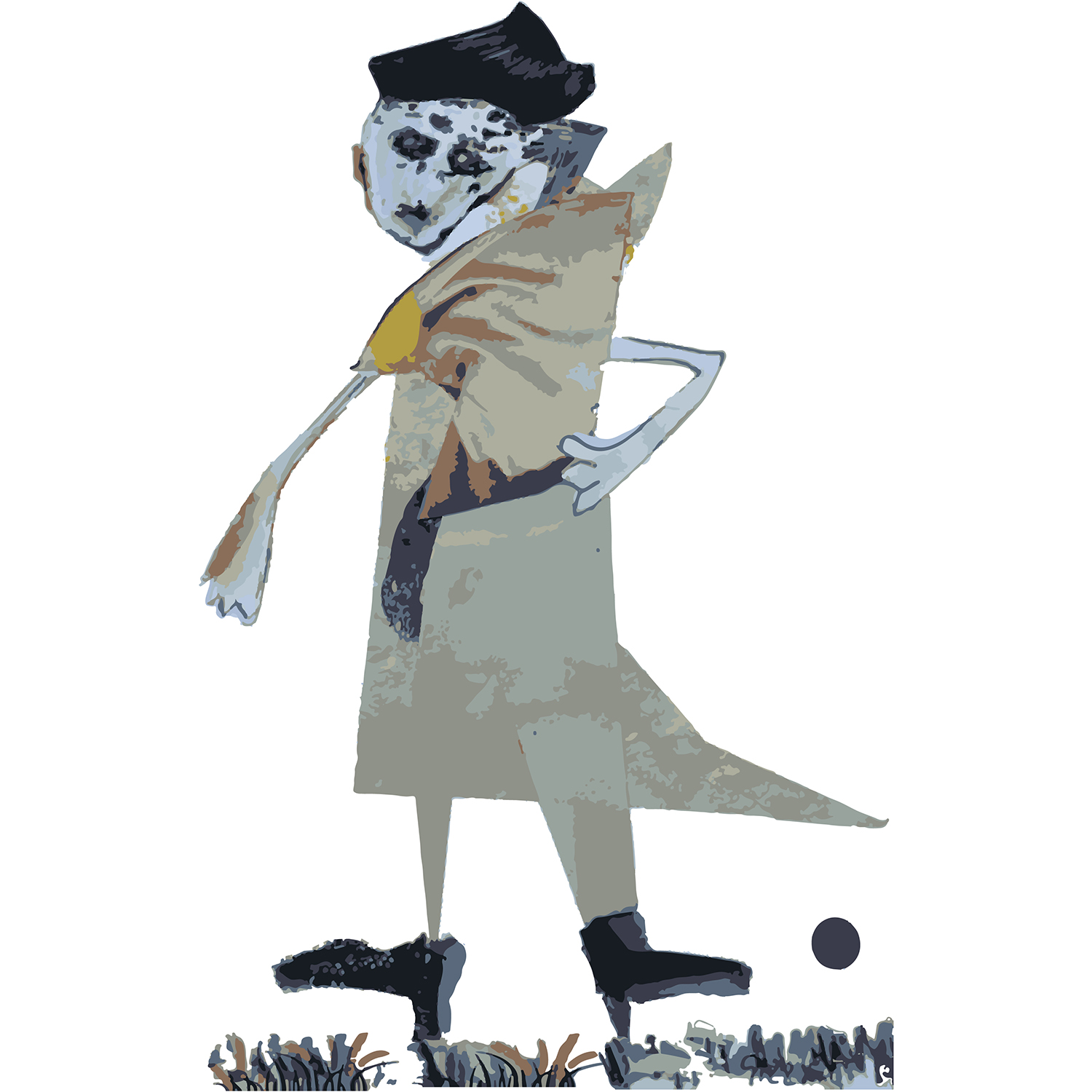 AK-FD-Nach-hinten-sehen-Einzelfigur Annette Kunow AK-FD-Nach-hinten-sehen-Einzelfigur Annette Kunow