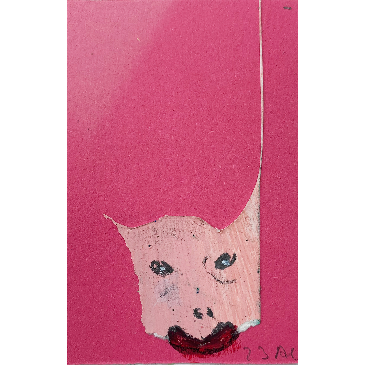 H560-23-Tierkopf Annette Kunow H560-23-Tierkopf Annette Kunow