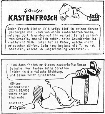 Guenter-Kastenfrosch-Bild Prinz Guenter-Kastenfrosch-Bild Prinz